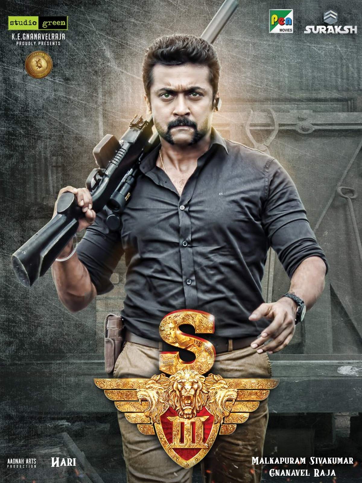 Singam 3 Reviews + Where to Watch Movie Online, Stream or Skip?