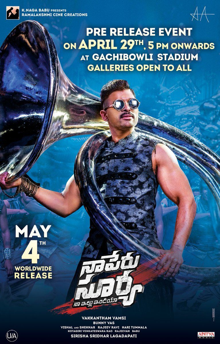 Naa Peru Surya Na Illu India Reviews Where to Watch Movie Online