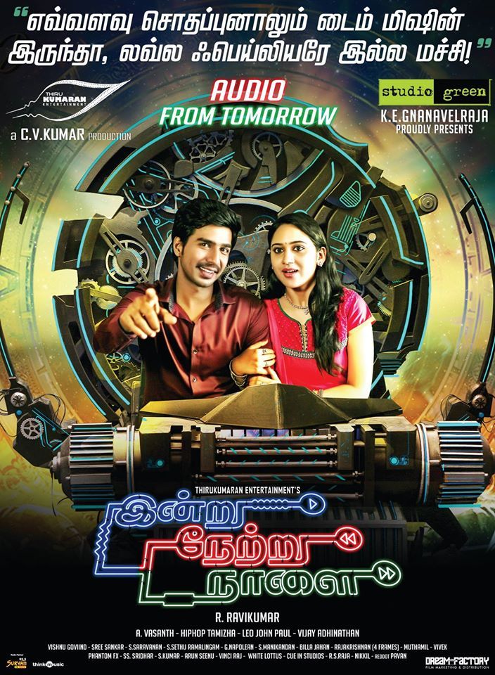 Indru Netru Naalai Where To Watch Online Streaming Full Movie