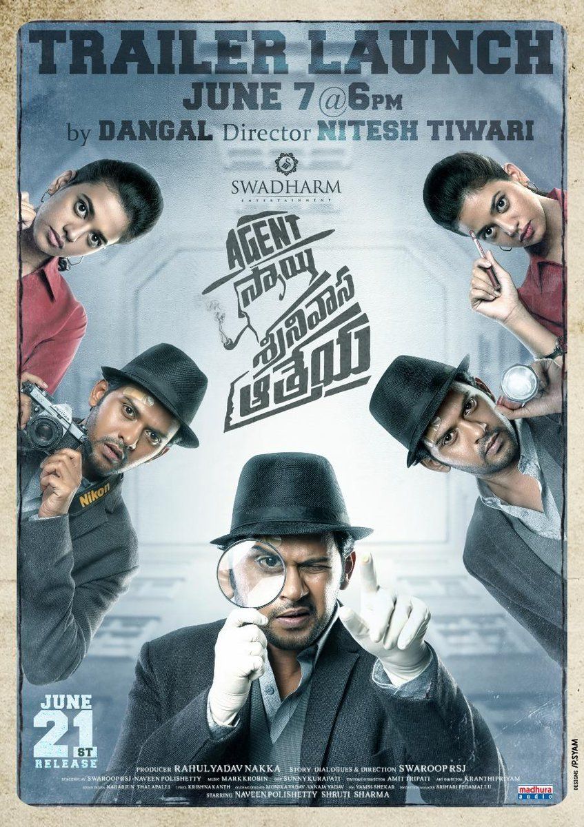 Agent sai srinivasa athreya full movie in best sale hindi link