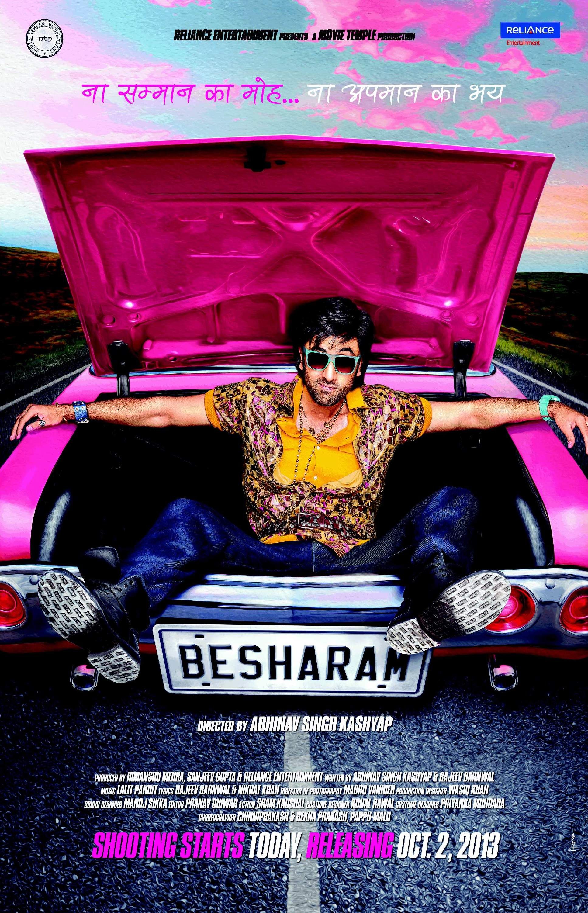 Besharam 720p full sale movie 2013 watch online