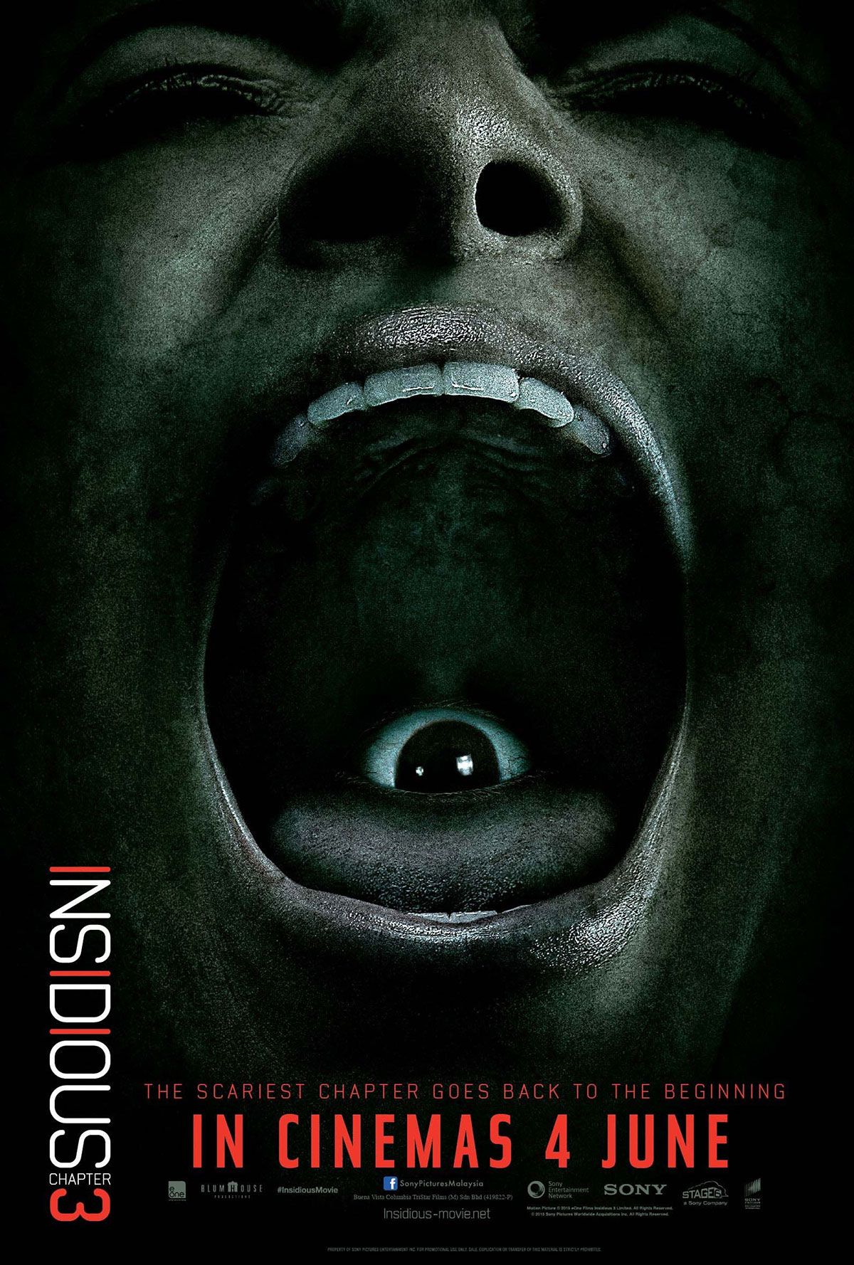 Insidious / Insidious: Chapter 2 / Insidious: Chapter 3 / Insidious: The  Last Key [DVD]