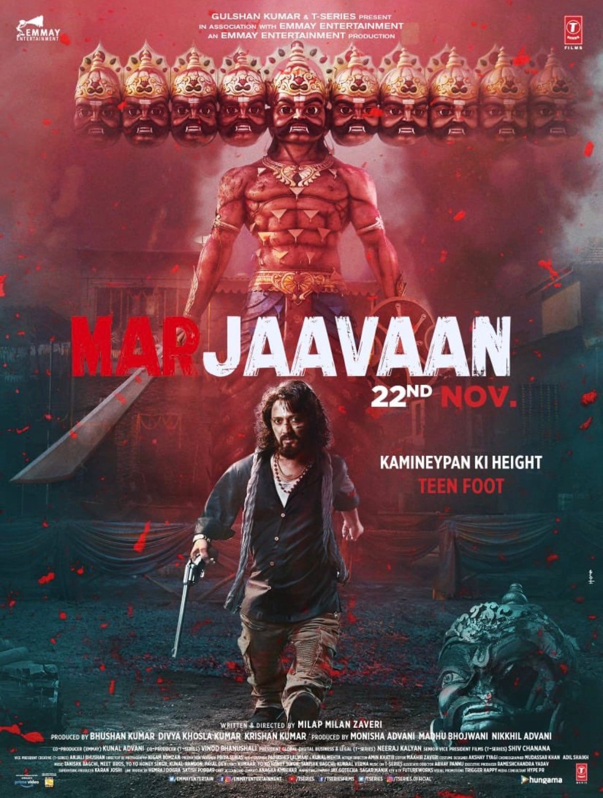 Marjaavaan Reviews Where to Watch Movie Online Stream or Skip