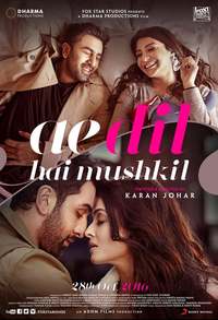 Ae dil hai mushkil full movie watch online for free Ae Dil Hai Mushkil Where To Watch Online Streaming Full Movie