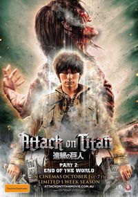 Attack on Titan Part 2 Reviews Where to Watch Movie Online